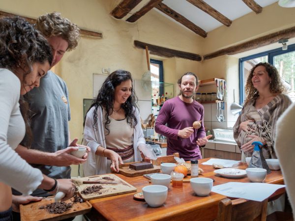 silence retreat in darkness cacao